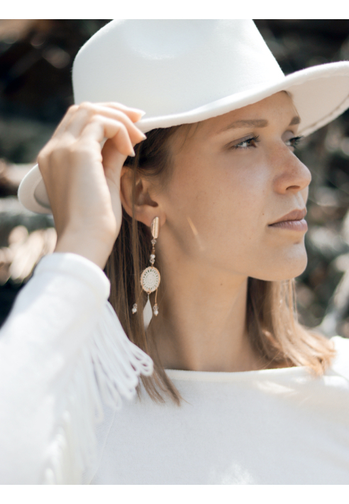 Forever & Eva O205 Pendientes Atrapasueños