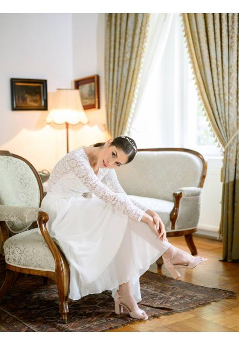 G. Westerleigh Amelia Blush Zapatos de Novia