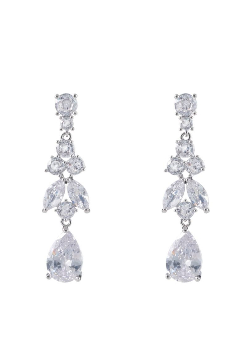 G. Westerleigh ER4145 Pendientes Novias Plata ()