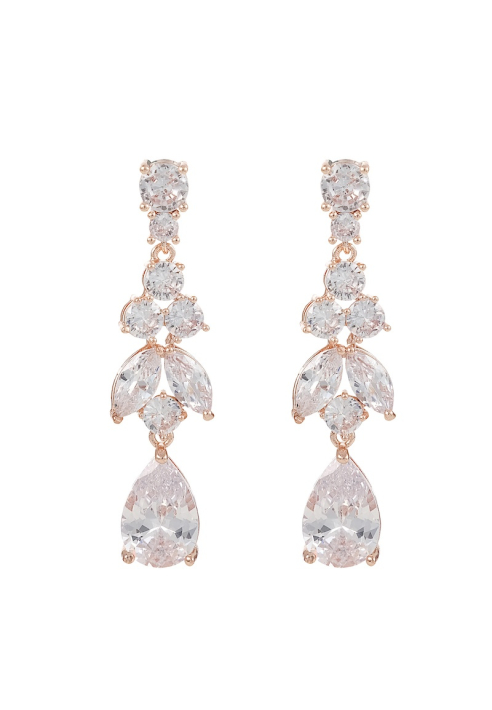 G. Westerleigh ER4145RG Pendientes Novias Rosa Dorado ()