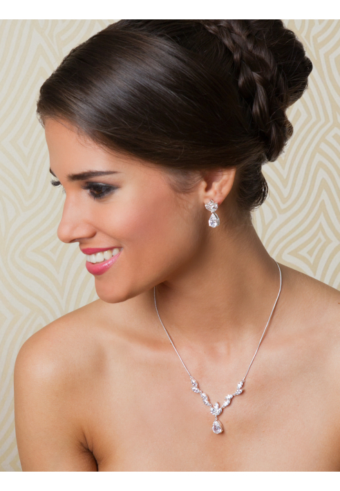 G. Westerleigh JN070 Juego de joyas de boda 