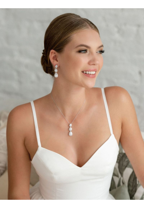 G. Westerleigh JS6448 Conjunto Joyas Novia ()