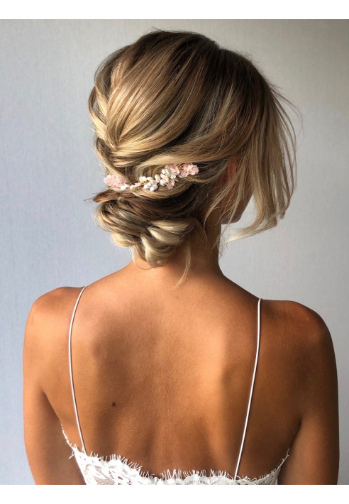 Sally Jane Bridal Gaia Haarkam Dorado ()