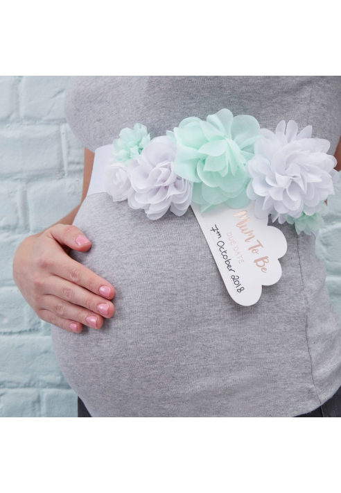 Ginger Ray HW-815 Hello World - Fajín floral "Mum To Be" ()