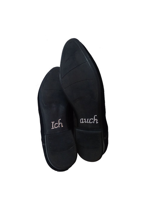 AE-Pegatinas para zapatos de boda Me Too