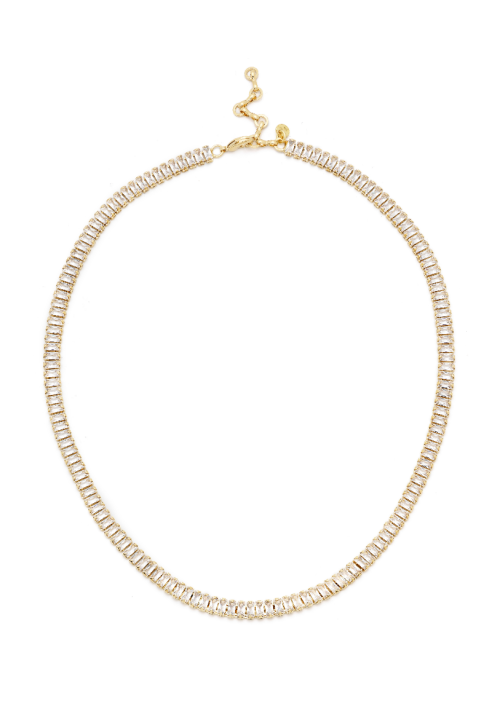 Abrazi Baguette Collar Oro