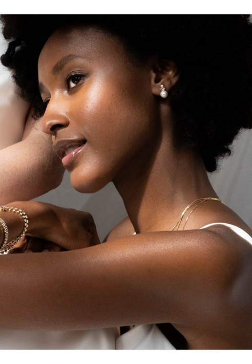 Abrazi Julia Pendientes Oro