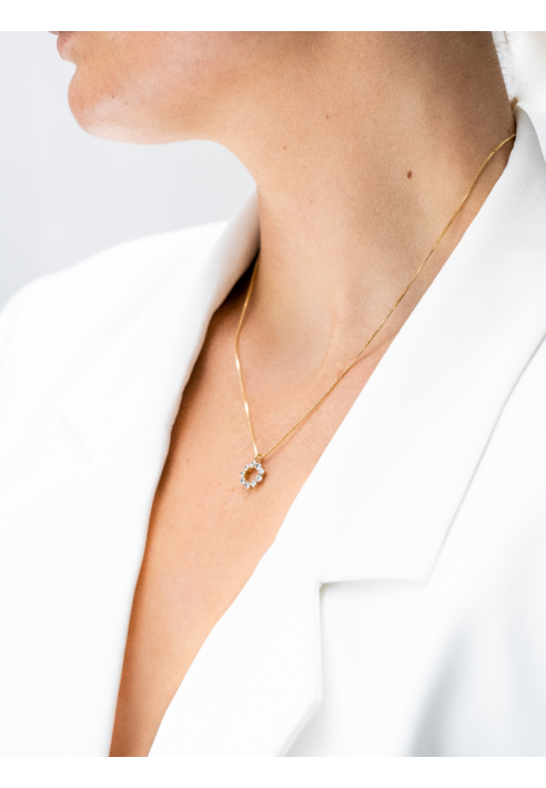 Abrazi Callie Collar Oro 42cm