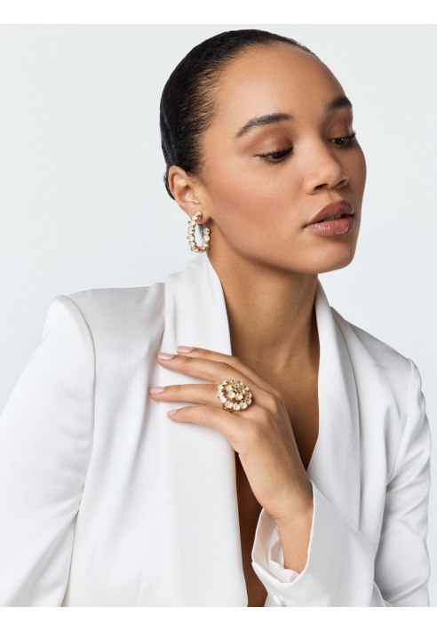 Poirier JE-75233 Pendientes dorado ()