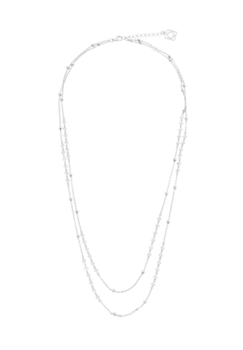 Poirier JS-003 Juego de Joyería para Novia Inez plata