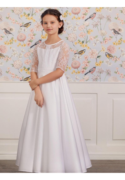 LILLY 08-1106-WH Vestido de Comunión