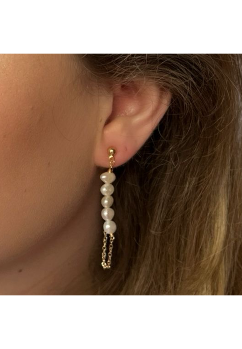 Sally Jane Bridal Pendientes Muse Oro ()