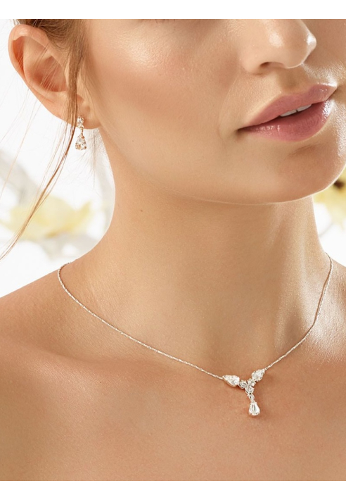 Bianco Evento N7 Conjunto de joyas para novia