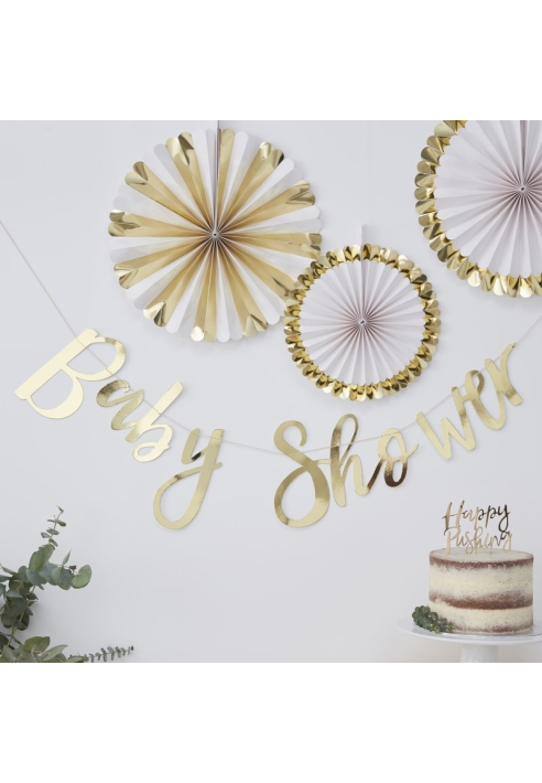 Ginger Ray OB-127 Oh Baby - Guirnalda Decoración Baby Shower ()
