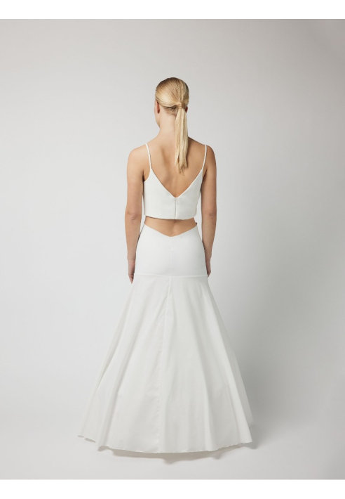 Poirier PC45-230J Enagua Línea A 230 cm Marfil Blush