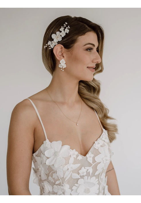 Perlenbräute Coco Small Pendientes ()