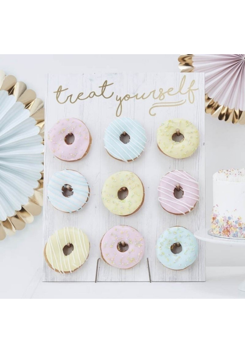Ginger Ray PM-375 Pick & Mix - Pared de Donuts | Decoración de Boda ()
