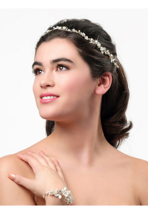 Poirier BB-8581 Silver - Adorno para la Cabeza Plata