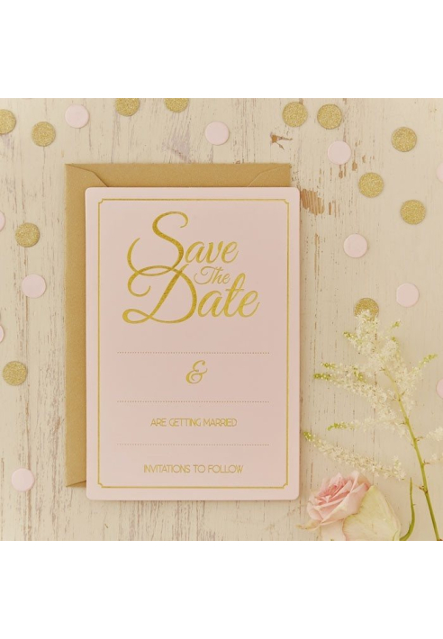 Tarjetas Save The Date - Pastel Perfection (10pcs) ()