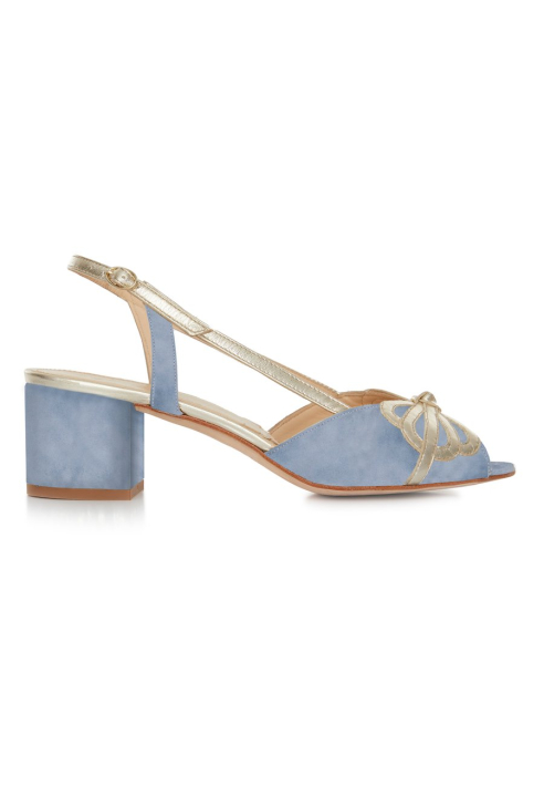 Rachel Simpson Zapatos de novia Kitty Blue ()