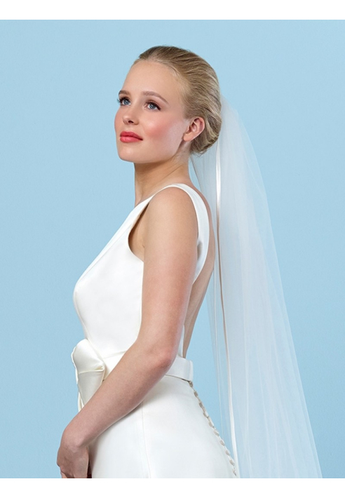 Velo con ribete satinado S20-210/1/SOFT | Poirier ()