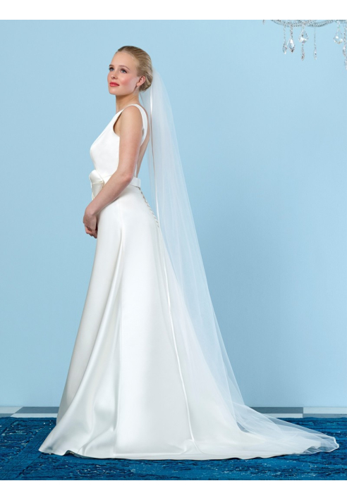 Velo con ribete satinado S20-210/1/SOFT | Poirier