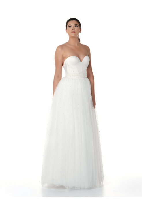 Poirier S326-250 Ivory -Falda Marfil ()