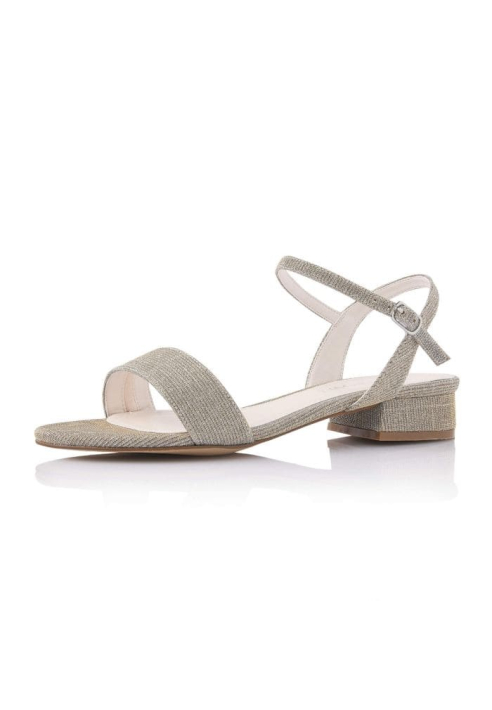 Rainbow Club Salli Oro Metálico Zapatos de Novia ()