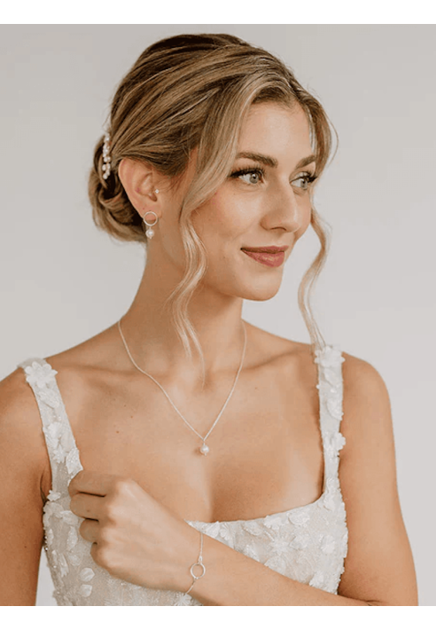 Perlenbräute Toni Juego de joyas ()