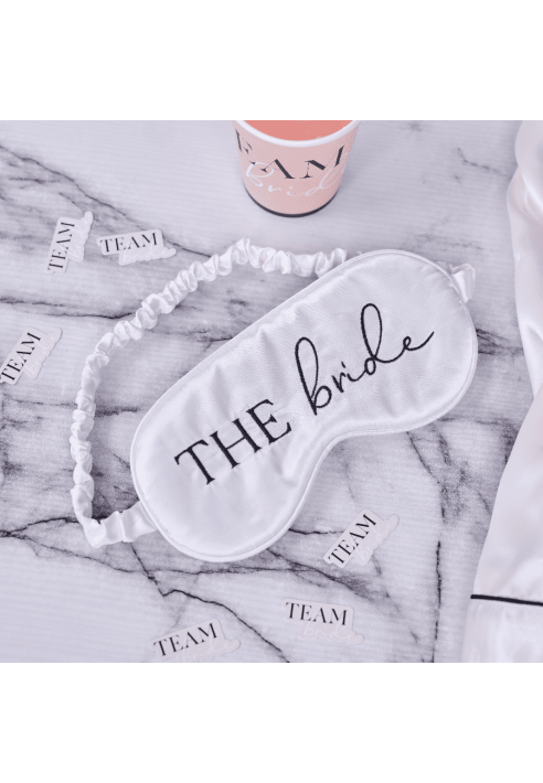 Ginger Ray TH-129 Antifaz para dormir Blanco ()