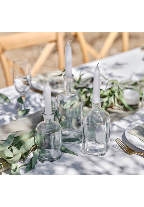 Ginger Ray SW-812 Portavelas en Bottella de Cristal ()