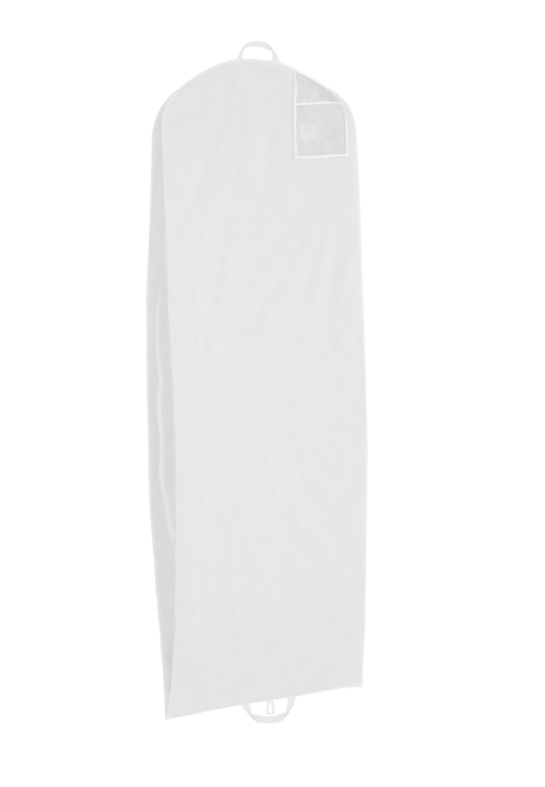 Funda para vestido de novia con bolsillo