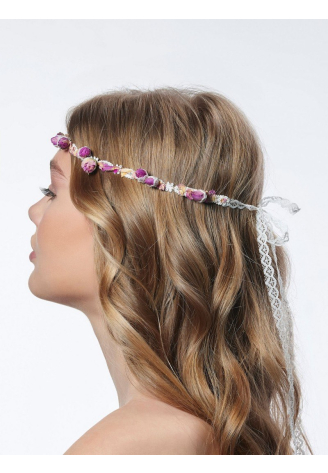 Poirier BB-8606 Flower Hairband