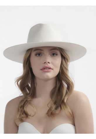 Poirier HT-301-Off White Hat ()