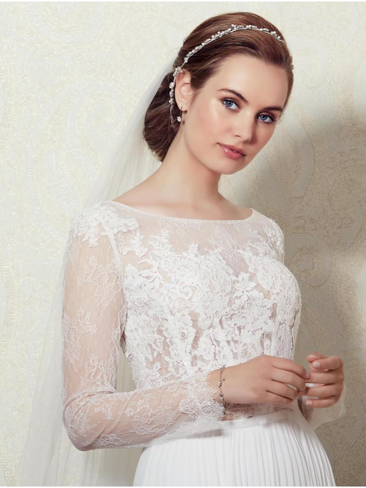 LILLY 01-3808-CR Top de Encaje main product photo