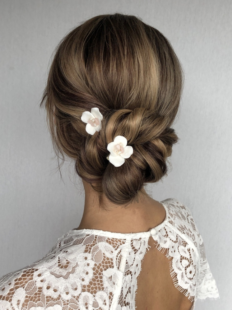 Sally Jane Bridal Fem Hairclips Silver main product photo