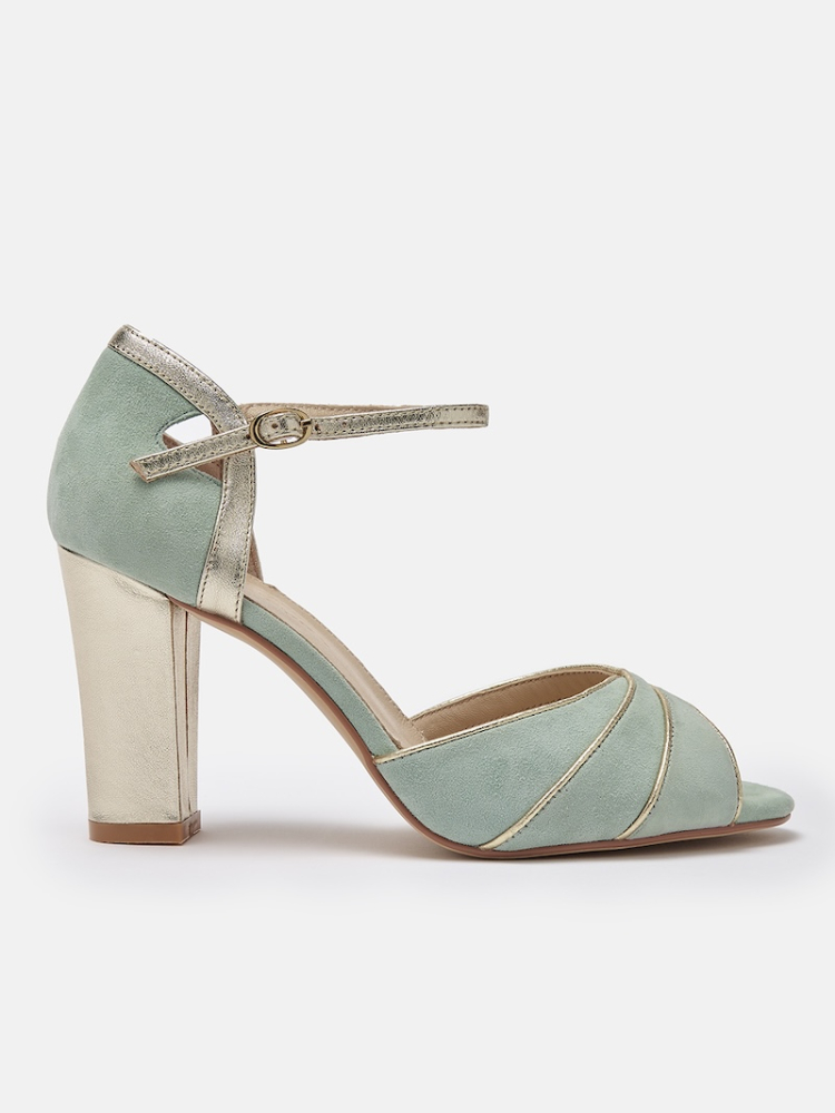 Rachel Simpson Lauren Zapatos de Novia Verde Menta main product photo