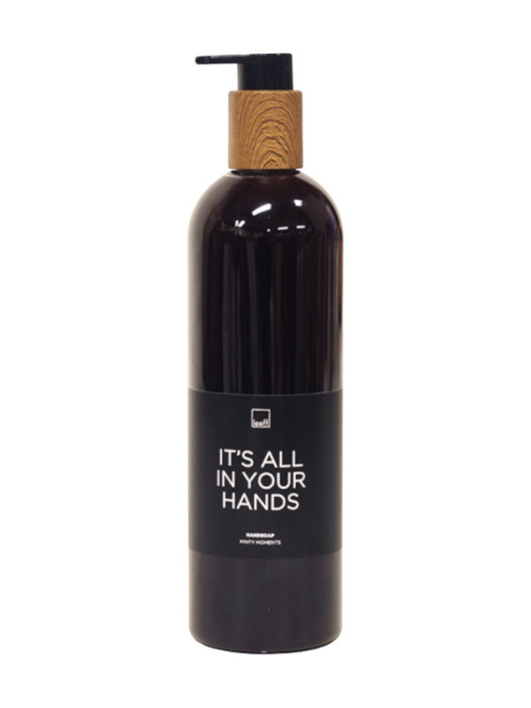 Leeff 18149 Jabón de Manos Minty Moments — 'It's All In Your Hands' (negro) main product photo