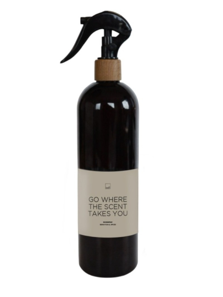 Leeff 18595 Roomspray Sensational Spices — Go where the scent takes you (negro) main product photo