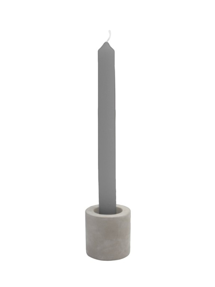 Leeff 18717 Donna — Juego de velas para mesa, gris main product photo