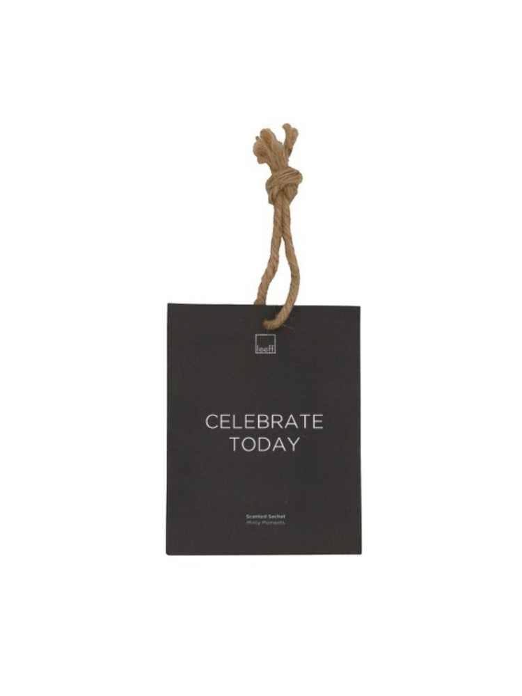 Leeff 18802 – Sachet aromático Minty Moments «Celebrate Today» negro main product photo