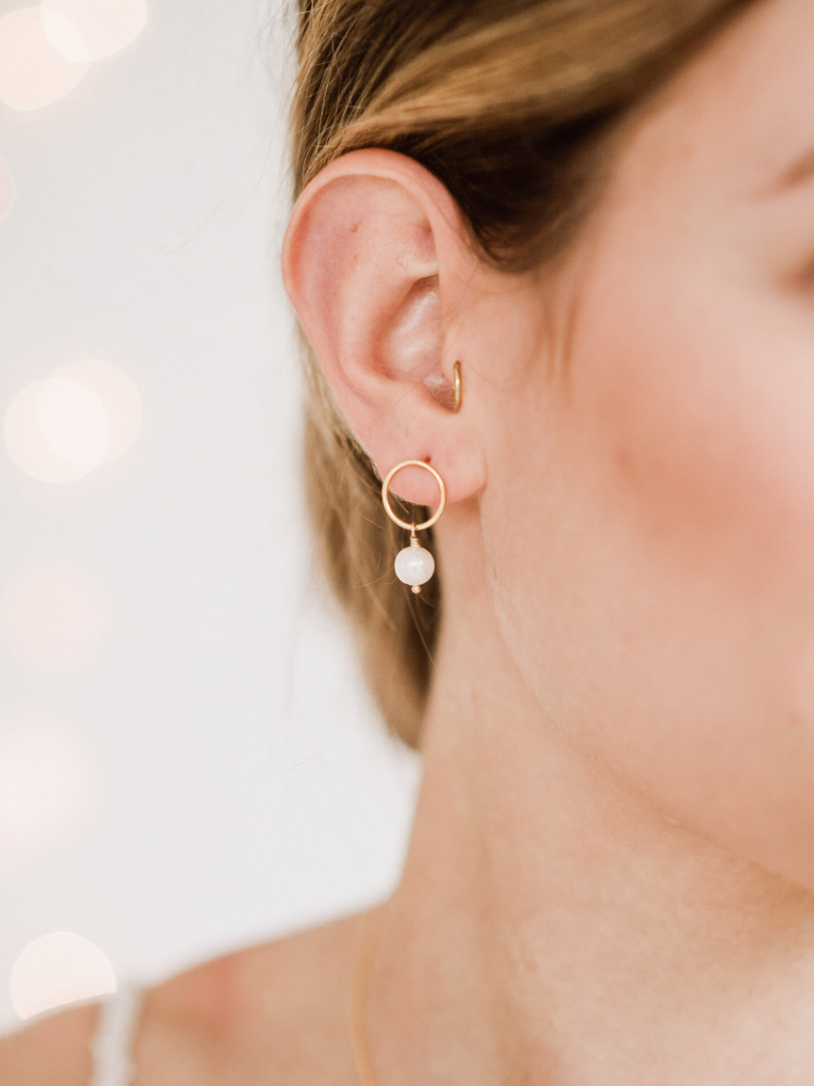 Perlenbräute Toni Pendientes main product photo