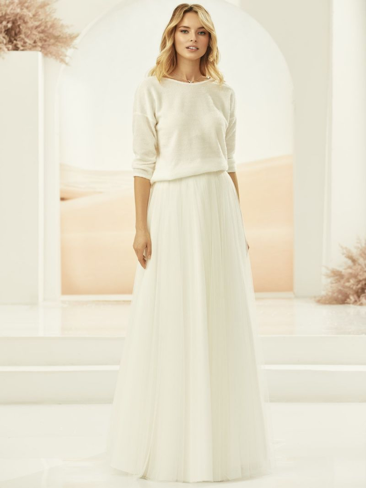 Bianco Evento Calypso Falda de Tul main product photo