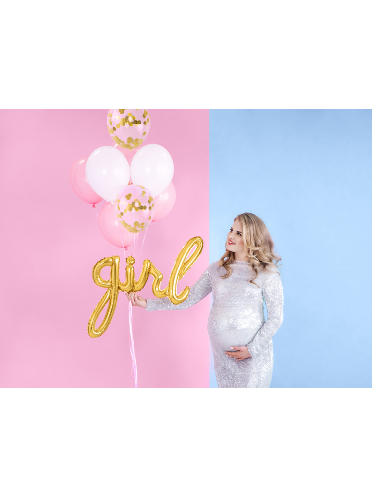 Party Deko FB43M-019 - Globo de foil "Girl" Dorado main product photo