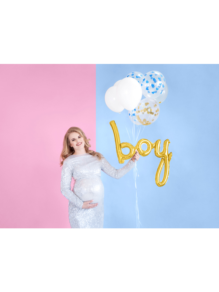 Party Deko FB44M-019 -Globo de Foil "Boy" Dorado main product photo