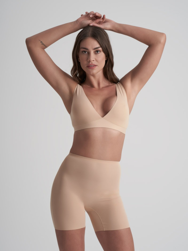 BYE BRA Bum Lift | Shorts con Almohadillas Extrahibles para Glúteos Beige main product photo