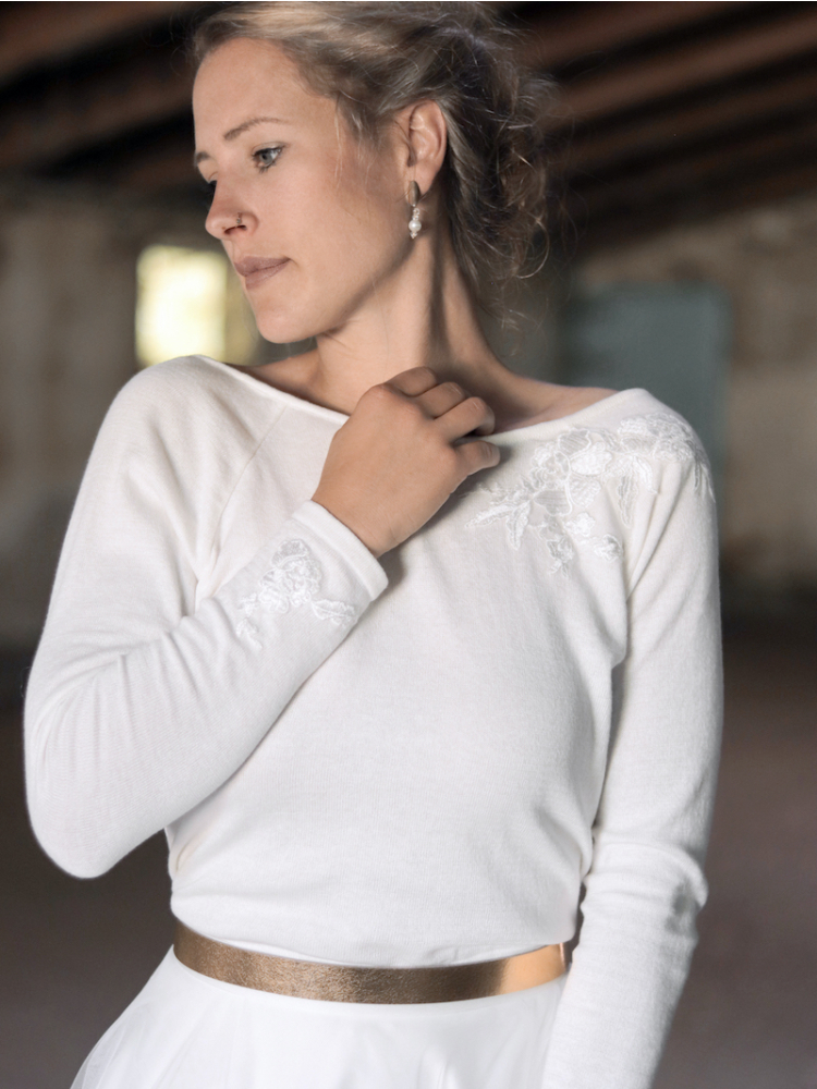 Forever & Eva P53031 Suéter de Flores main product photo