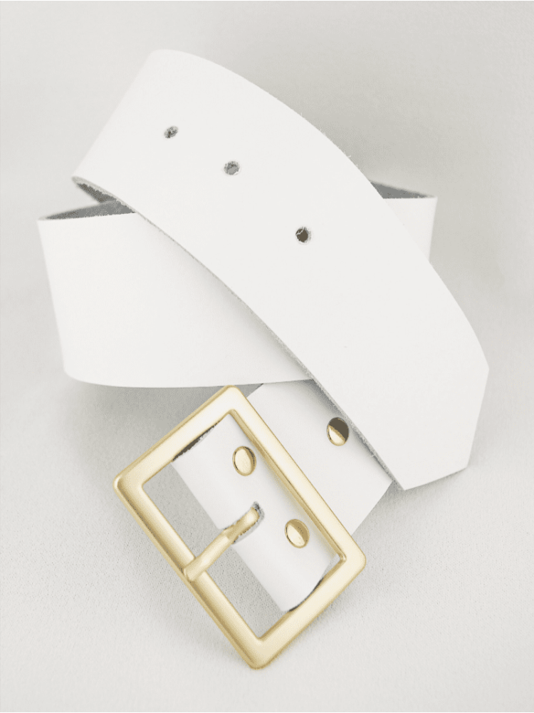 Forever & Eva G1005 Cinturón de Cuero Oro main product photo