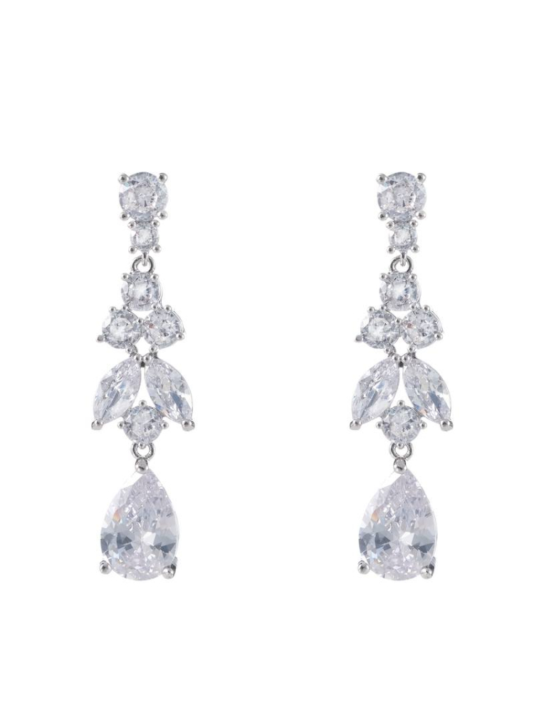 G. Westerleigh ER4145 Pendientes Novias Plata main product photo