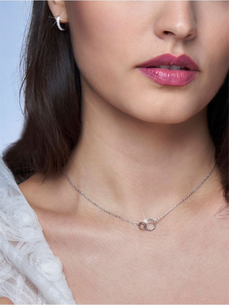 Poirier JS-001 Juego de Joyas para Novia Élodie Plata main product photo